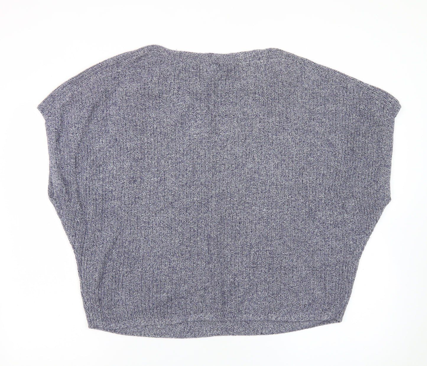Gap Women Grey Knit Batwing Pullover Jumper Size L