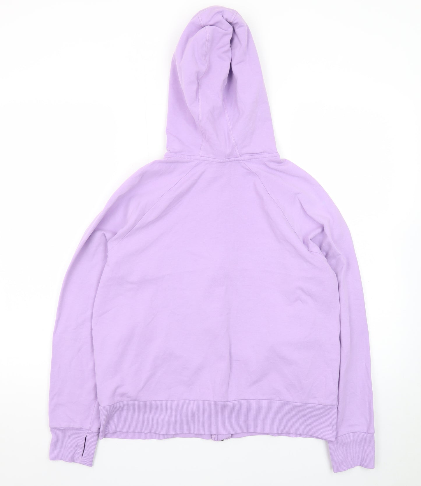 Marks and Spencer Women's Purple Full Zip Hoodie Size 14