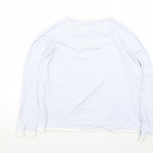 The White Company Women’s White Long Sleeve Cotton T-Shirt Size 16