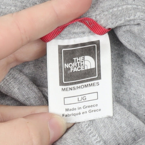 The North Face Men’s Grey Long Sleeve Crew Neck Outdoor T-Shirt Size L