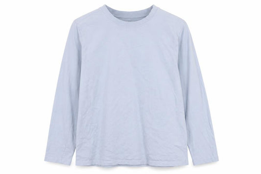 Front view of Primark Men’s Blue Long Sleeve Regular Fit T-Shirt XL