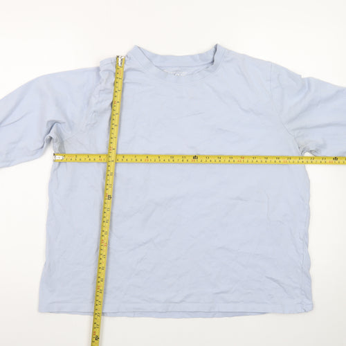 Primark Men’s Blue Long Sleeve Regular Fit T-Shirt XL