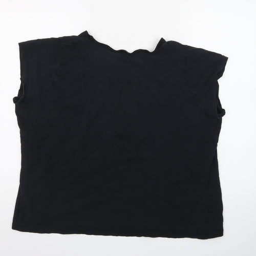 Marks and Spencer Women’s Black Sleeveless Blouse Size 24 Plus