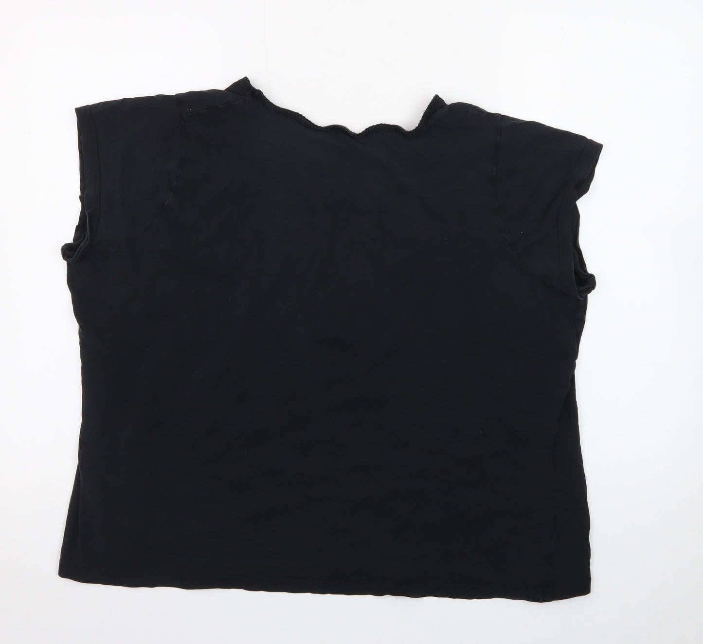 Marks and Spencer Women’s Black Sleeveless Blouse Size 24 Plus