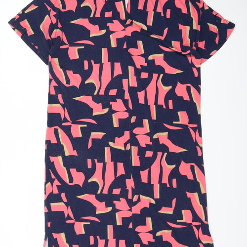 Fransa Women’s Multicoloured Geometric Shift Dress Size M