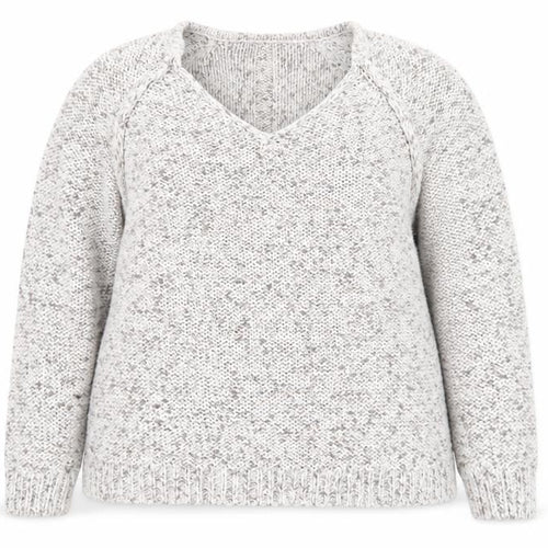 Marks and Spencer Women’s Grey V-Neck Knit Jumper Size 14