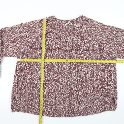 Marks and Spencer Per Una Mens Brown Chunky Knit XL Pullover Jumper