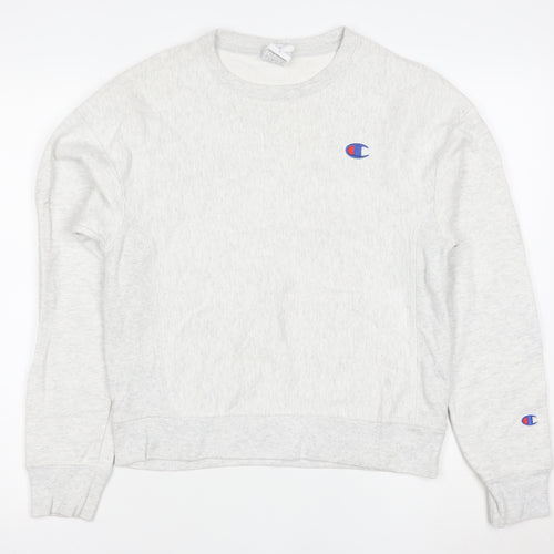 Champion Men's Grey XS Reverse Weave Crew Neck Sweatshirt