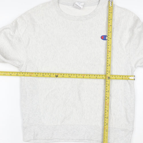 Champion Men's Grey XS Reverse Weave Crew Neck Sweatshirt