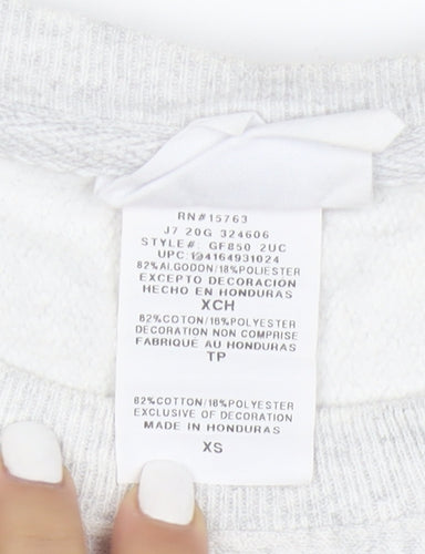 Champion Men's Grey XS Reverse Weave Crew Neck Sweatshirt