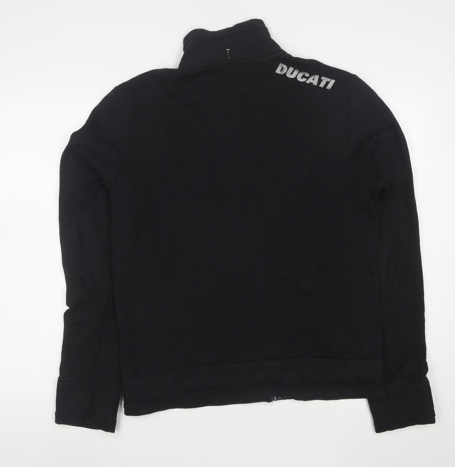 Puma Ducati Men's Black Full Zip Sweatshirt M Motorcycle Sportswear