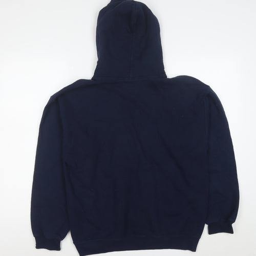 Gildan Heavy Blend Women's Navy Red Sox Pullover Hoodie Size M