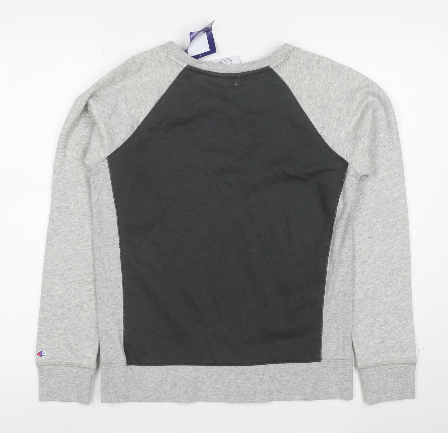 Champion Men's Grey Small Pullover Sweatshirt Regular Fit