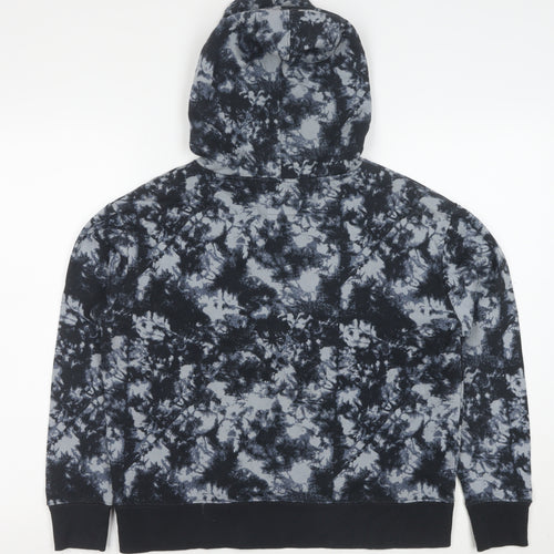 Champion Men’s Black Tie Dye Pullover Hoodie S Regular Fit