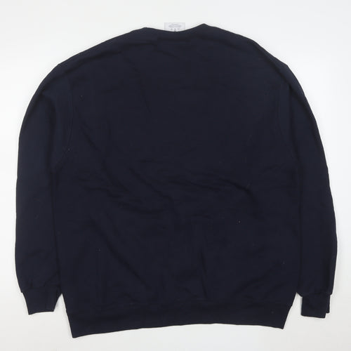 Champion Men's Blue XL Pullover Sweatshirt UCI Logo Crew Neck