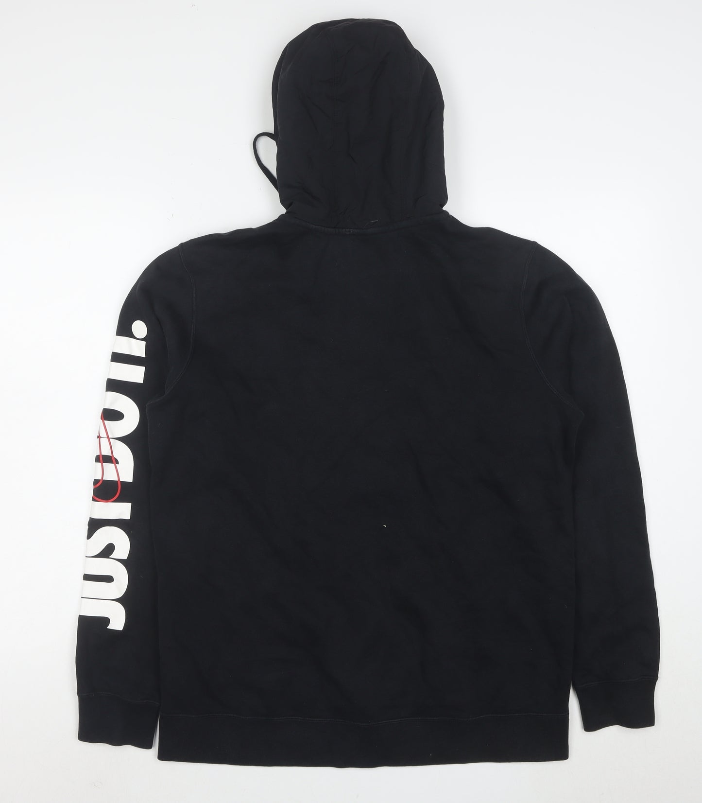 Nike Men's Black Full Zip Hoodie Medium Sportswear