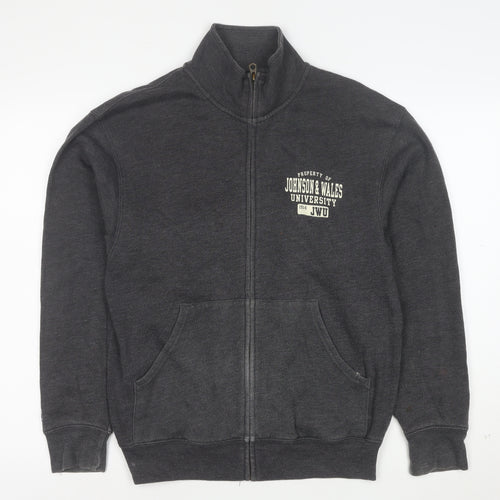 Jansport Men's Grey Full Zip University Sweatshirt S