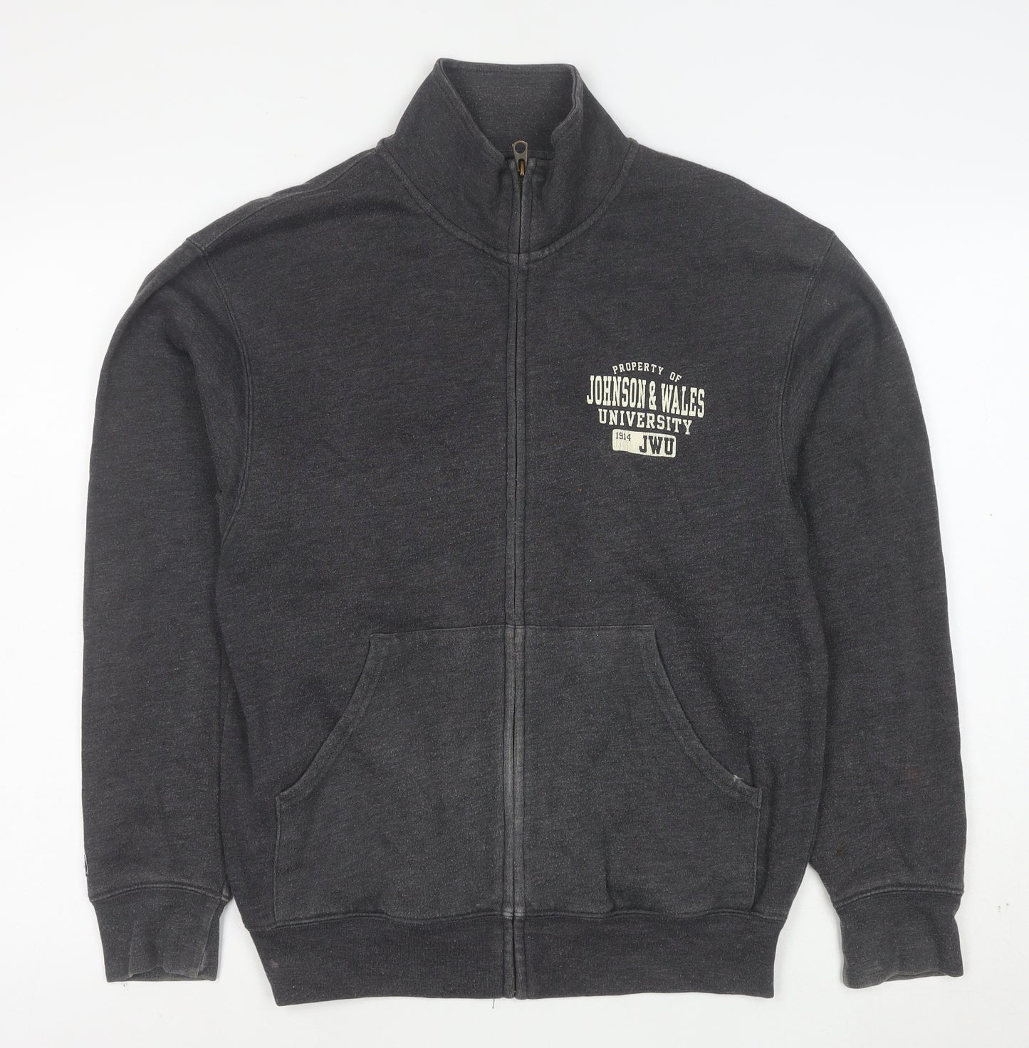 Jansport Men's Grey Full Zip University Sweatshirt S