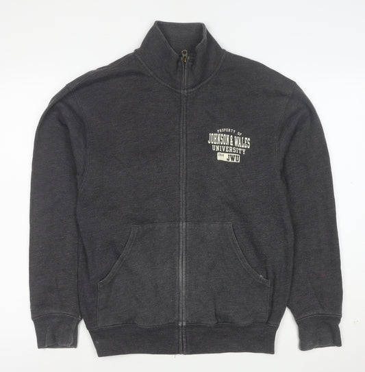 Jansport Men's Grey Full Zip University Sweatshirt S
