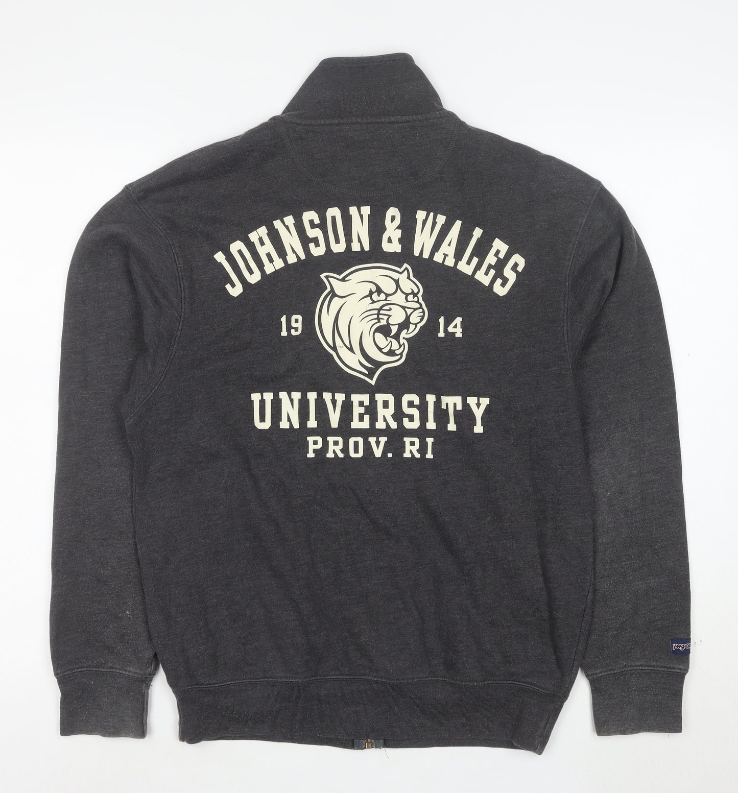 Jansport Men's Grey Full Zip University Sweatshirt S