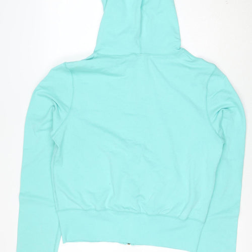 Dickies Women Mint Green Full Zip Hoodie XXL Cotton Blend
