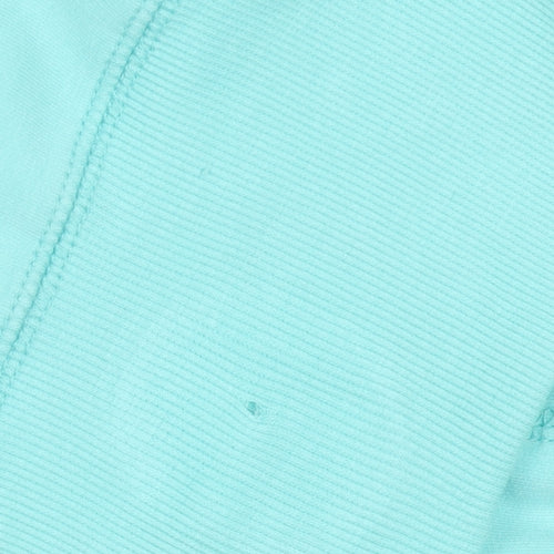 Dickies Women Mint Green Full Zip Hoodie XXL Cotton Blend
