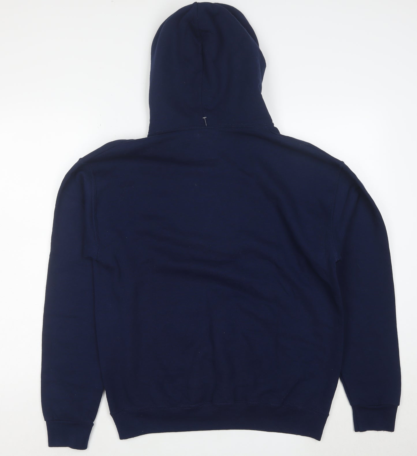 Jerzees Men's Blue Santa Monica College Pullover Hoodie Medium