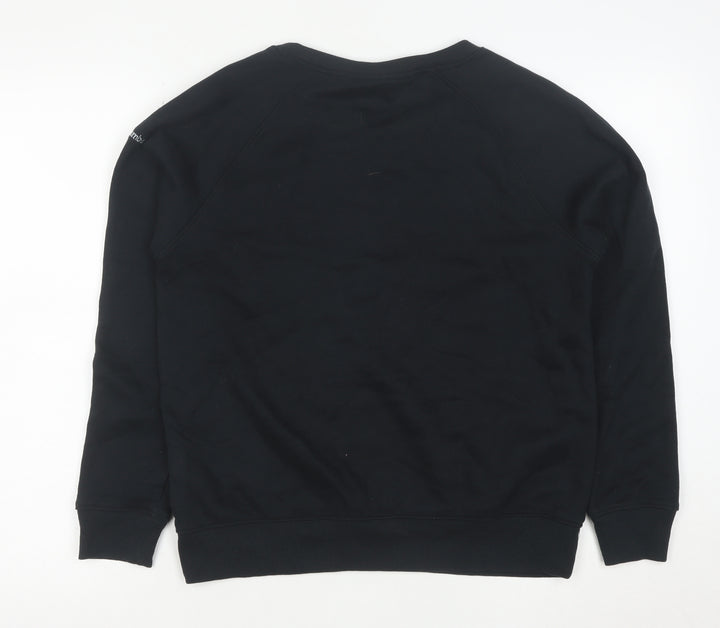 Columbia Men's Black Crew Neck Pullover Sweatshirt S Regular Fit