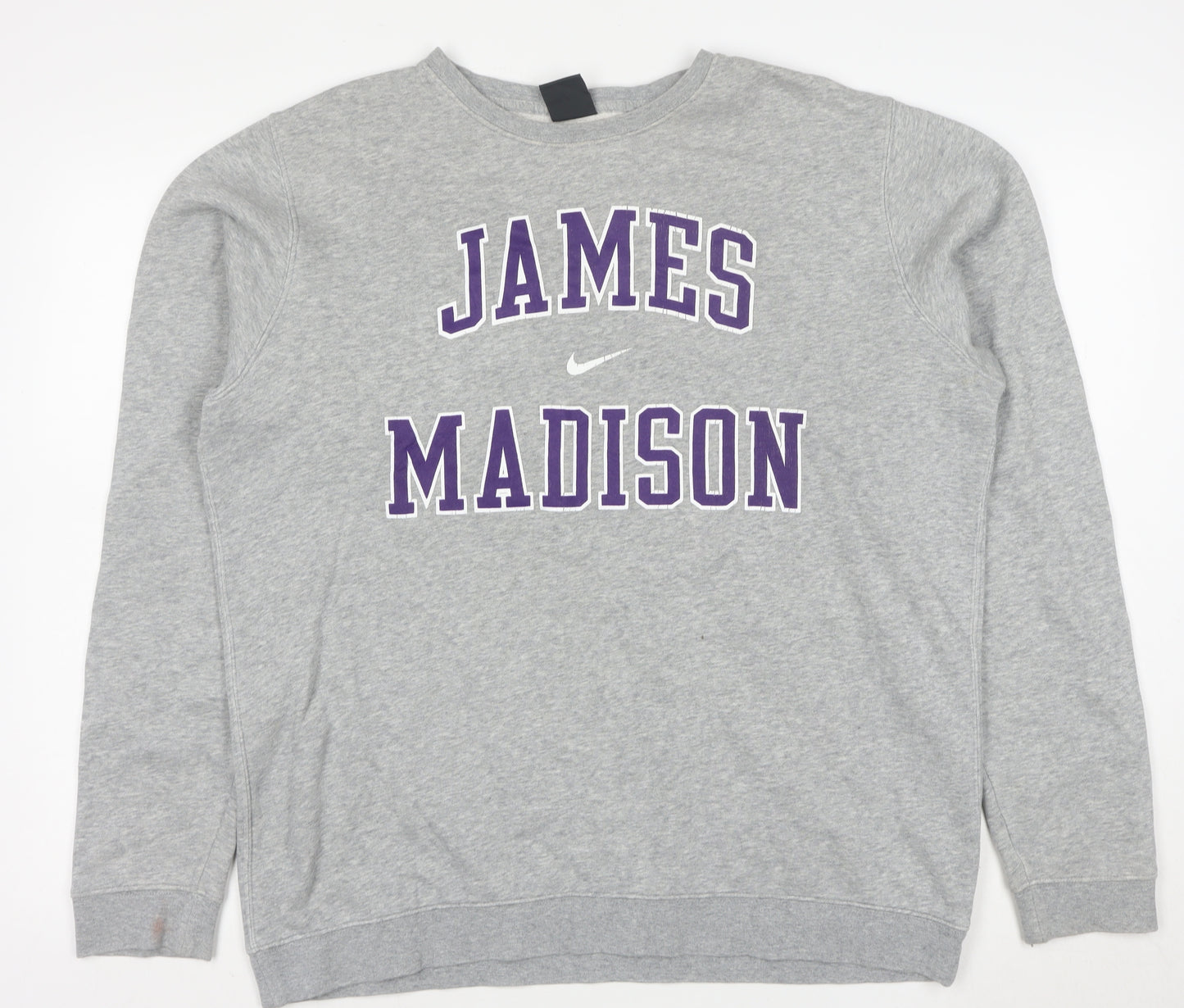 Nike Men’s Grey James Madison Pullover Sweatshirt L