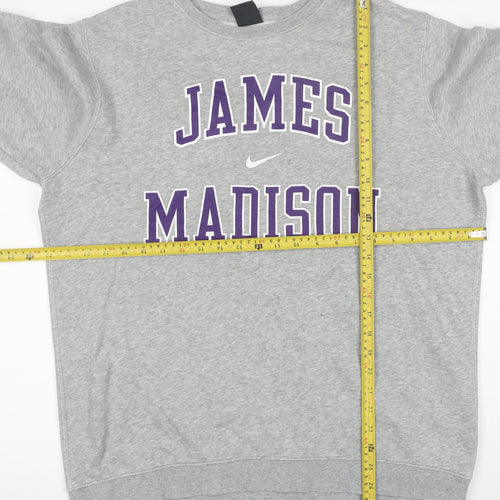 Nike Men’s Grey James Madison Pullover Sweatshirt L