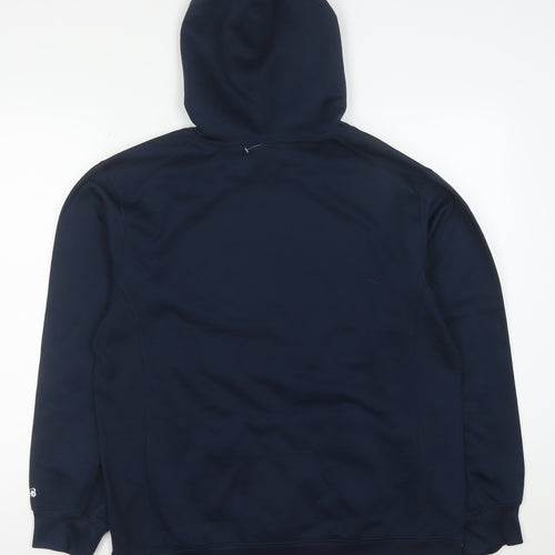 Badger Sport Men's Blue M Pullover Hoodie Maces Soccer Graphic
