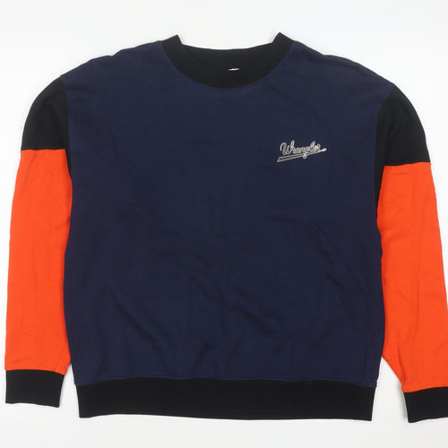 Wrangler Men's Multicoloured Sweatshirt S Crew Neck Pullover