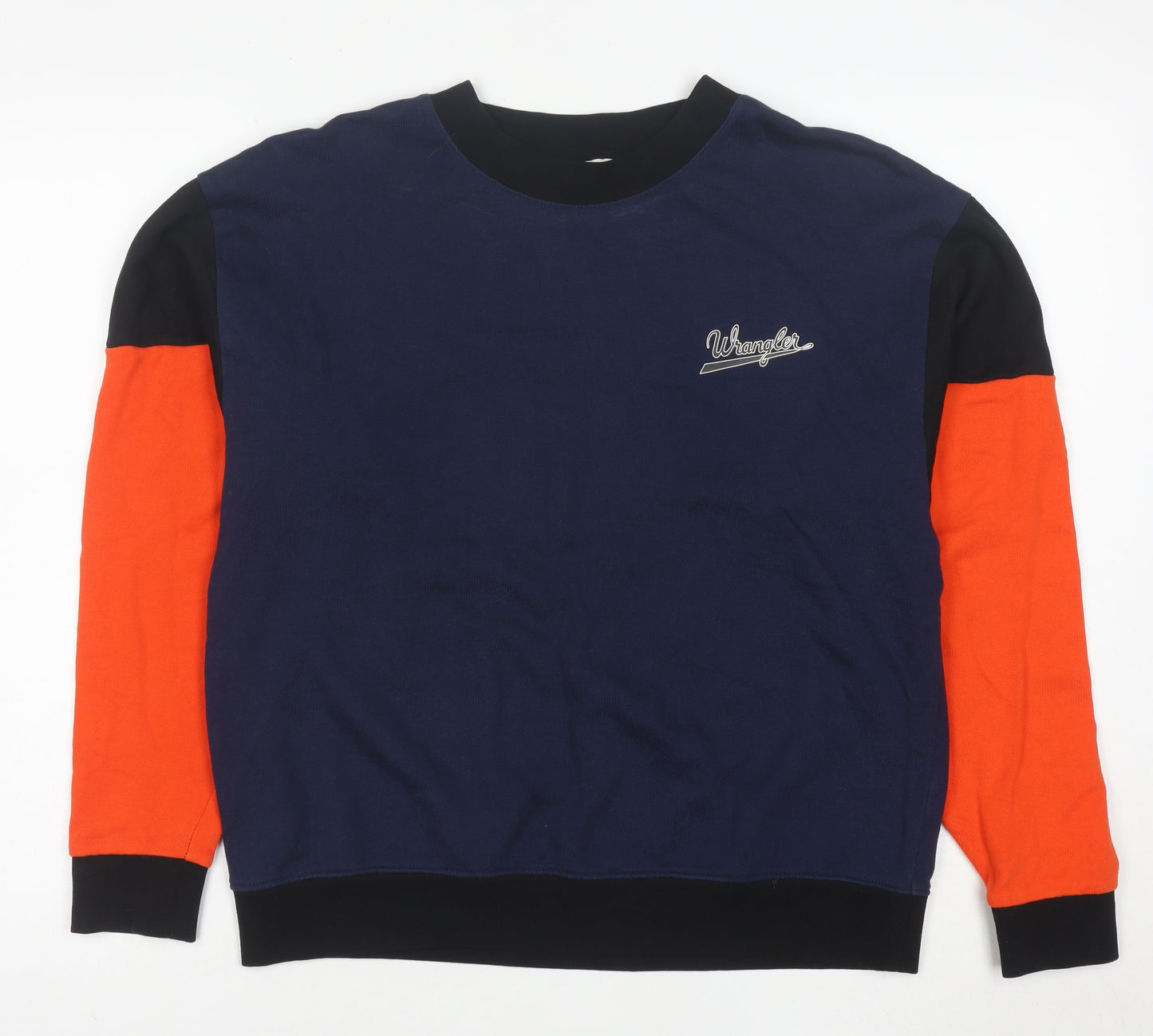 Wrangler Men's Multicoloured Sweatshirt S Crew Neck Pullover