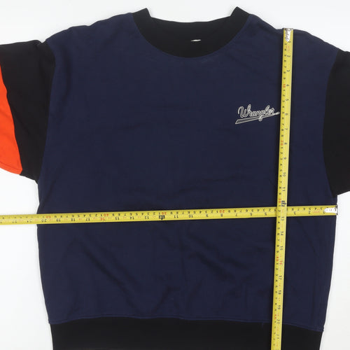 Wrangler Men's Multicoloured Sweatshirt S Crew Neck Pullover