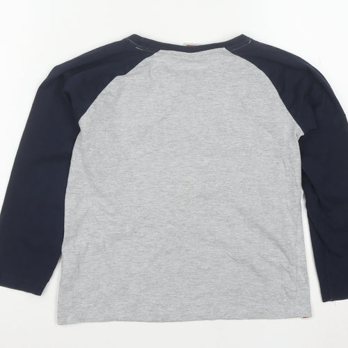 John Lewis Boys Grey LEGO Sequin Long Sleeve T-Shirt 4-5 Years