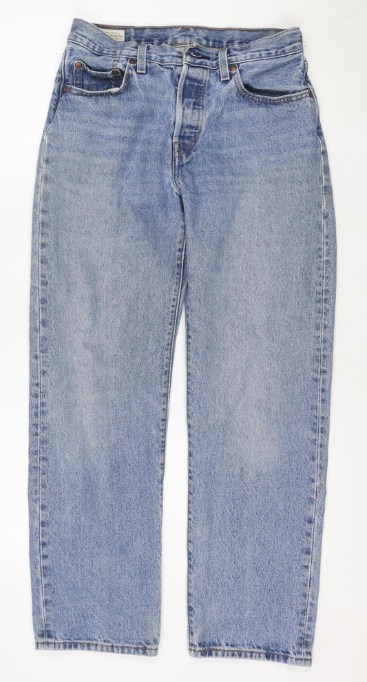 Levi's Premium Women's Blue Straight High Rise Jeans W26 L30