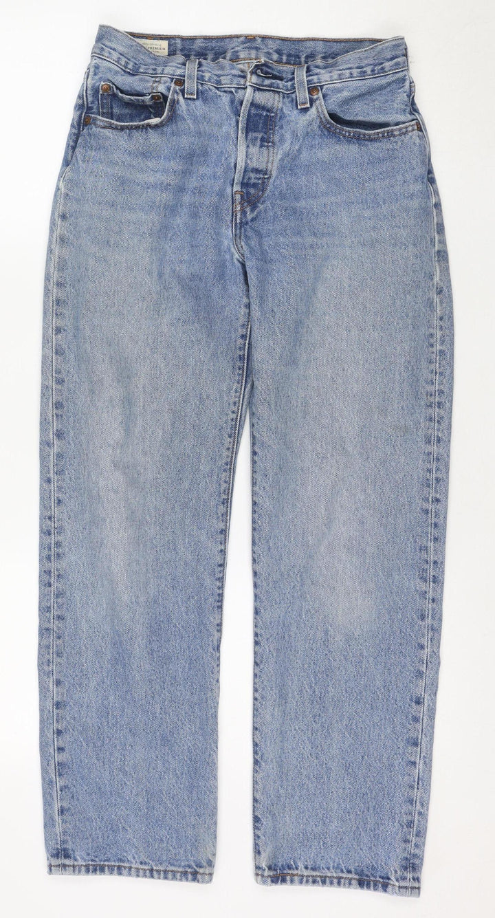 Levi's Premium Women's Blue Straight High Rise Jeans W26 L30