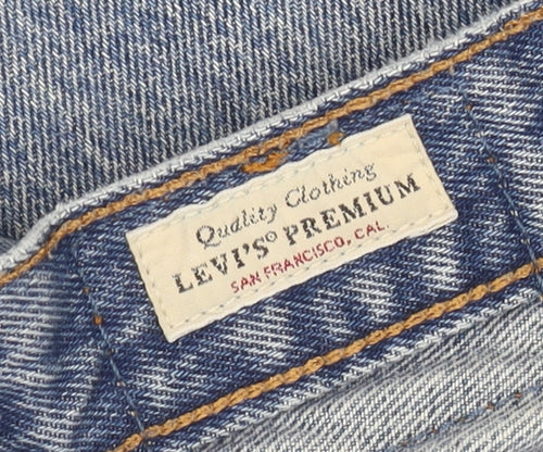 Levi's Premium Women's Blue Straight High Rise Jeans W26 L30
