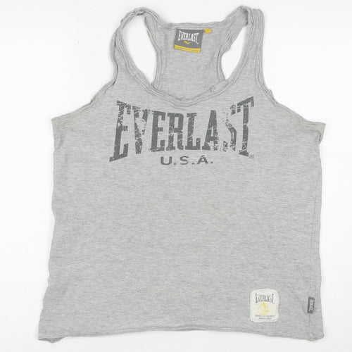 Everlast Men's Grey Sleeveless Athletic T-Shirt Size S