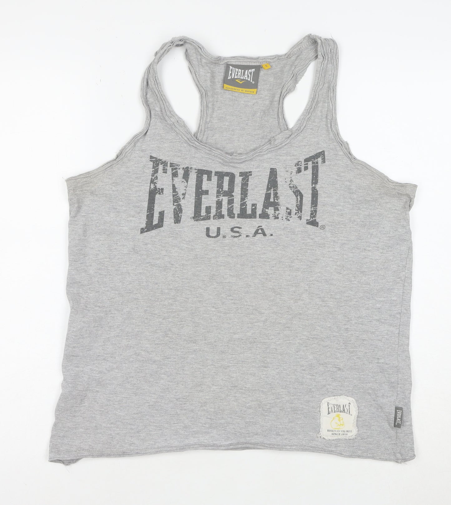 Everlast Men's Grey Sleeveless Athletic T-Shirt Size S