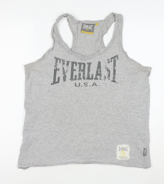 Everlast Men's Grey Sleeveless Athletic T-Shirt Size S