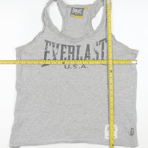 Everlast Men's Grey Sleeveless Athletic T-Shirt Size S