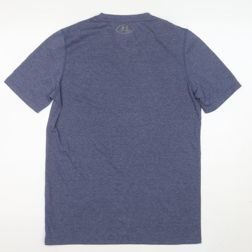 Under Armour Men's Blue HeatGear Fitted Short Sleeve T-Shirt Size S