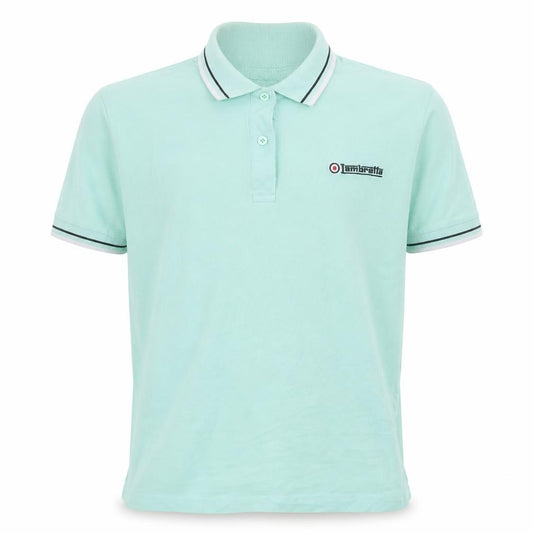 Lambretta Boys Green 14 Years Polo Shirt Cotton Short Sleeve Casual Top