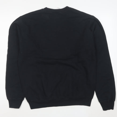 ATC Men's Black Cheerleading Sport Graphic Pullover Sweatshirt M