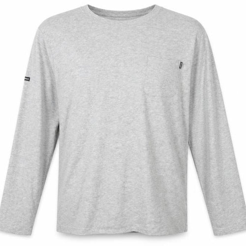 Superdry Studios Men's Grey XL Long Sleeve Crew Neck T-Shirt