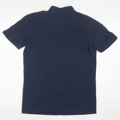 Drkshdw For Beautiful People Men's Blue Slim Fit Polo Shirt Size S