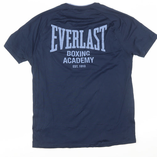 Everlast Men’s Blue Regular Fit Sports Graphic T-Shirt M