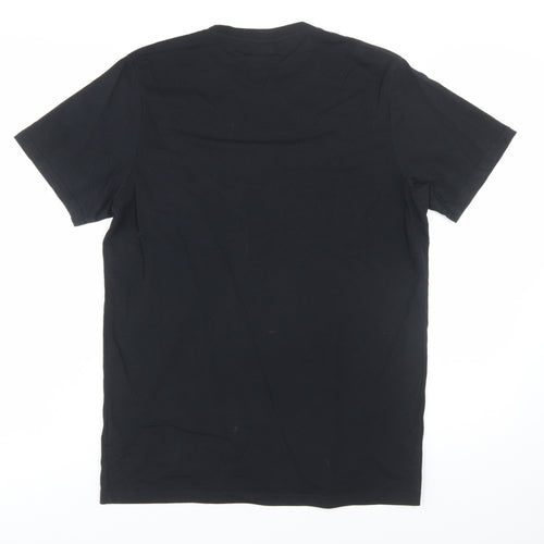 White Threads Men's Black NY Graphic City T-Shirt Size M
