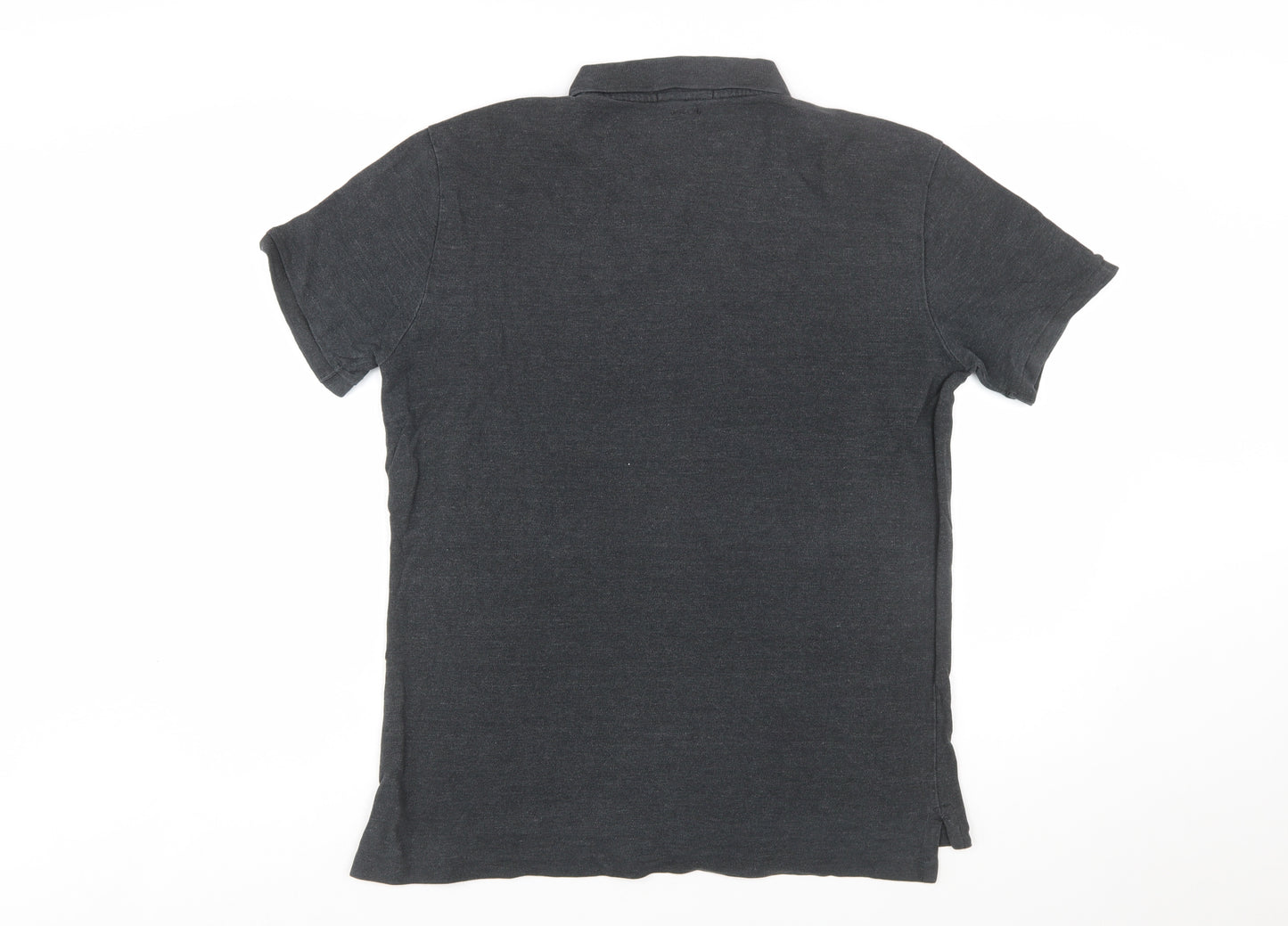 Ralph Lauren Men's Black Slim Fit Polo Shirt Size L